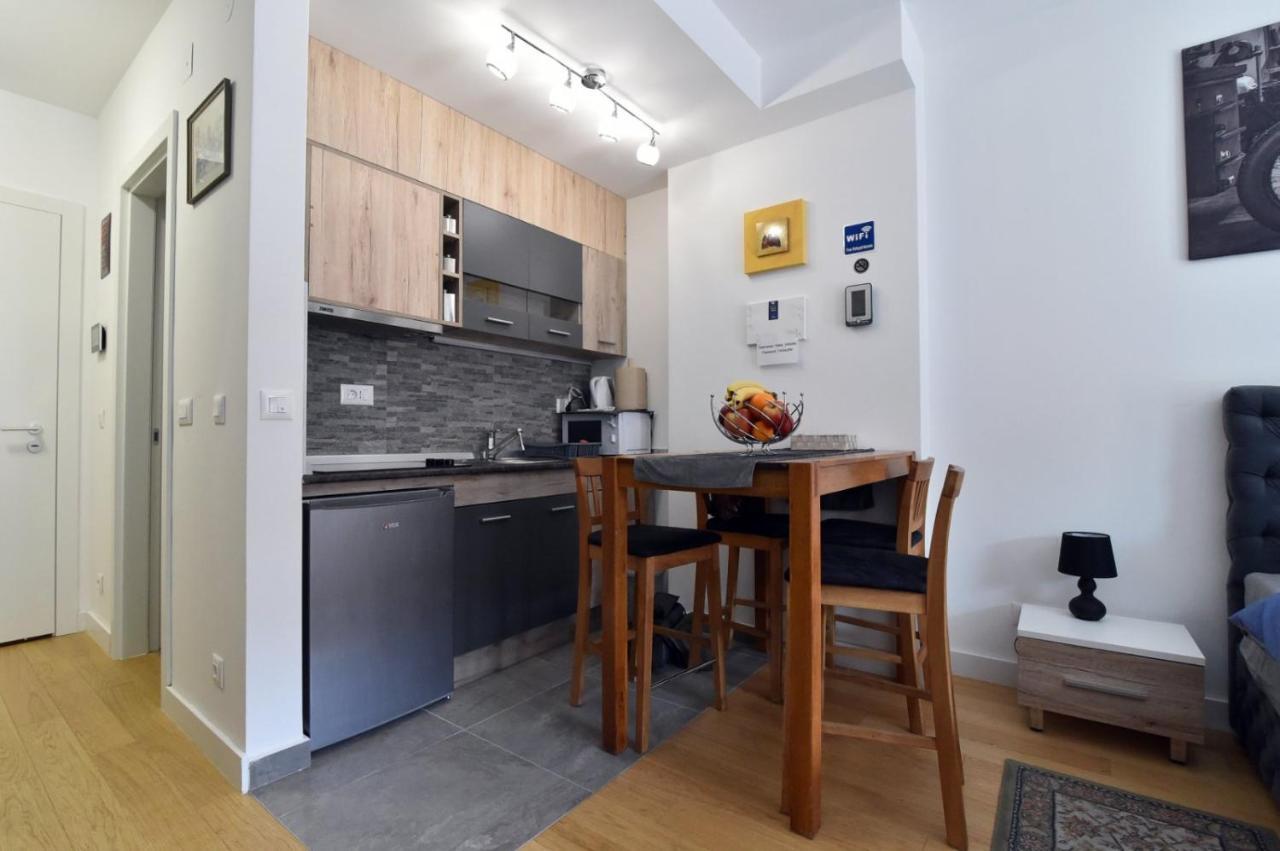 Tayson Square Dorcol New Location Free Garage Leilighet Beograd Eksteriør bilde